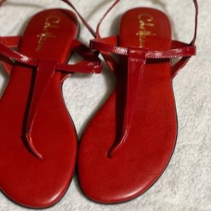 Women Cole Han thong sandals